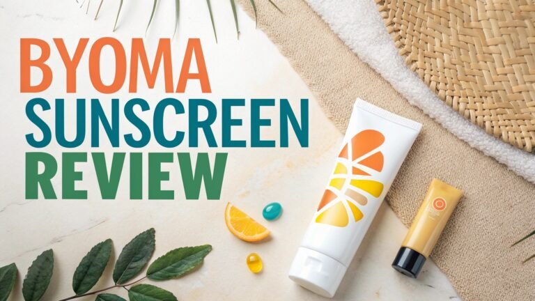 Byoma Sunscreen Review: Your Ultimate Guide