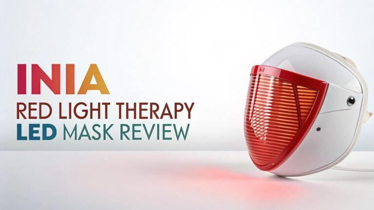 INIA Red Light Therapy LED Mask Review In 2026