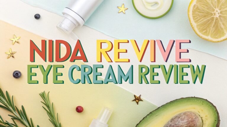 Nida Revive Eye Cream Review: Game-Changing Formula