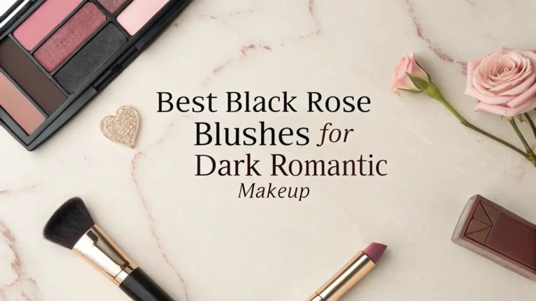 8 Best Black Rose Blushes for Dark Romantic Makeup