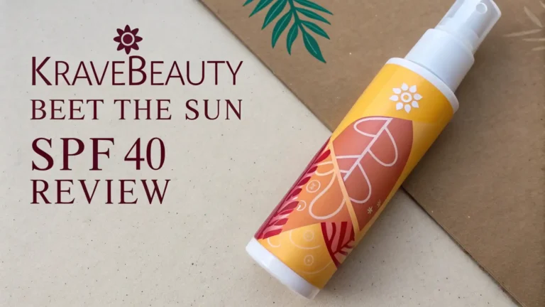 KraveBeauty Beet The Sun SPF 40 Review: Step-by-Step Guide
