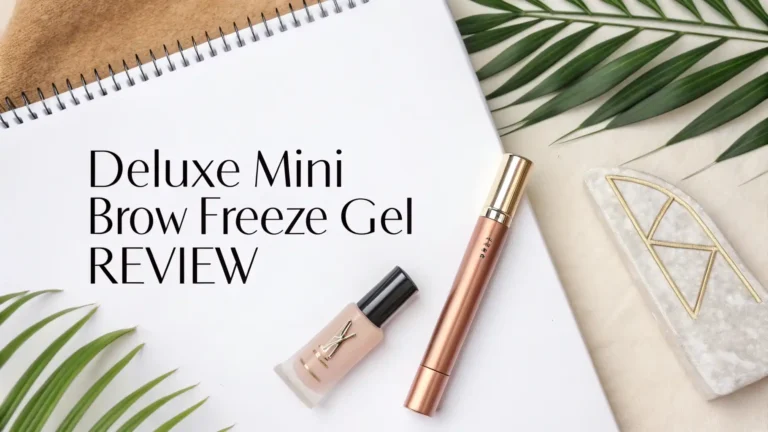 Deluxe Mini Brow Freeze Gel Review: Worth the Price Tag?