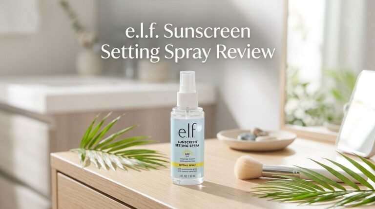 e.l.f. Sunscreen Setting Spray Review 2026: Worth Buying?