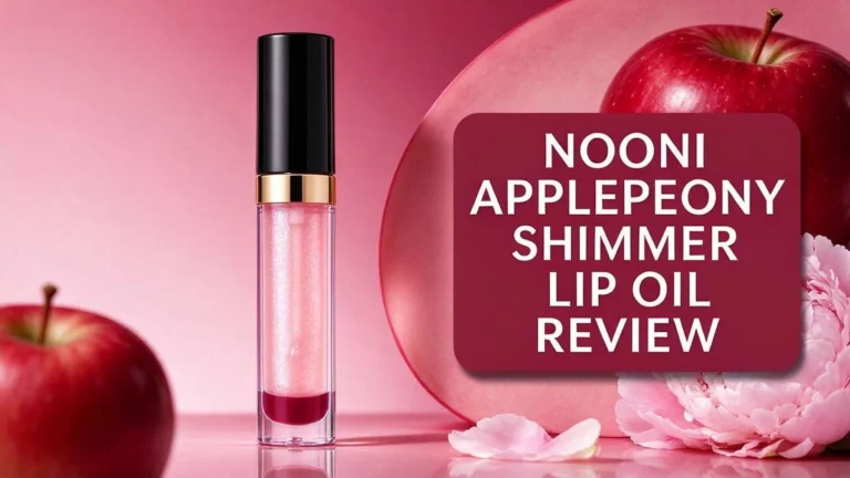 NOONI Applepeony Shimmer Lip Oil Review 2026: Worth the Price?